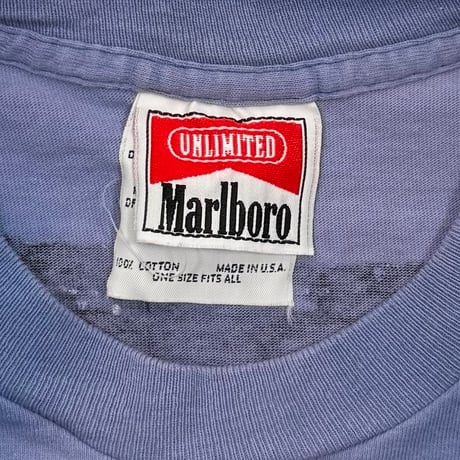 Marlboro UNLIMITED COYOTE POCKET TEE BLUE OSFA FITS XL 9753