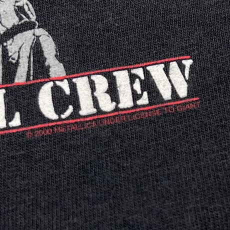 METALLICA LOCAL CREW AND JUSTICE FOR ALL GIANT LARGE 8586 10/27