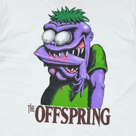 THE OFFSPRING BITE ME WHITE GIANT FITS XL 3156