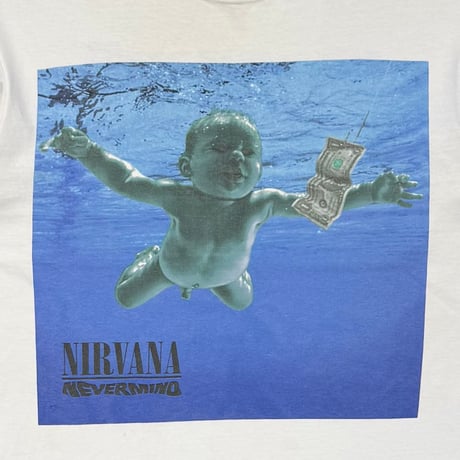 NIRVANA Y2K NEVERMIND WHITE ANVIL MEDIUM 3397