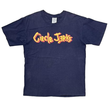 CIRCLE JERKS LOGO SKUNKER NAVY WILD OATS LARGE 9374