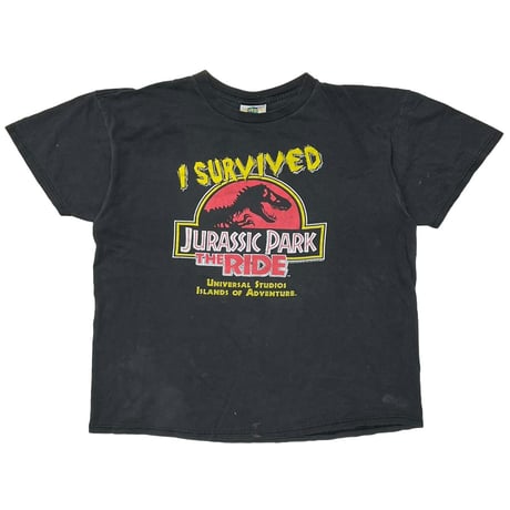 JURASSIC PARK SURVIVED THE RIDE XL 4861