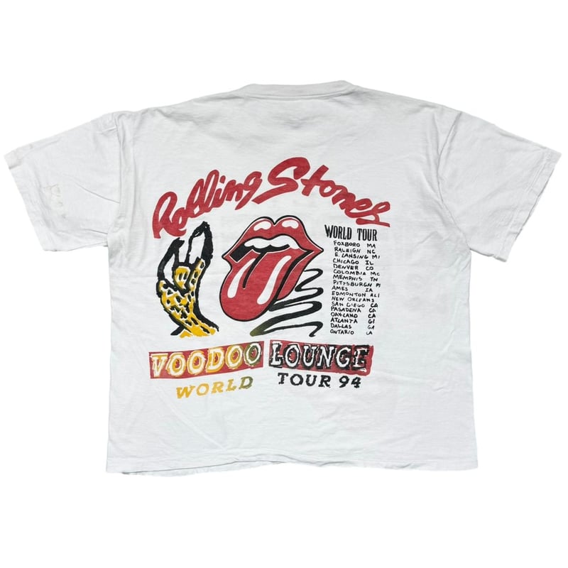 THE ROLLING STONES RIP & TONGUE VOODOO LOUNGE W