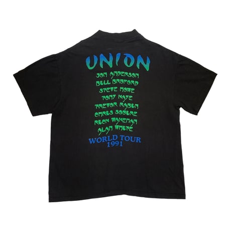 YES Tales From Topographic Oceans WORLD TOUR 1991 TEE FIT LIKE LARGE 4562