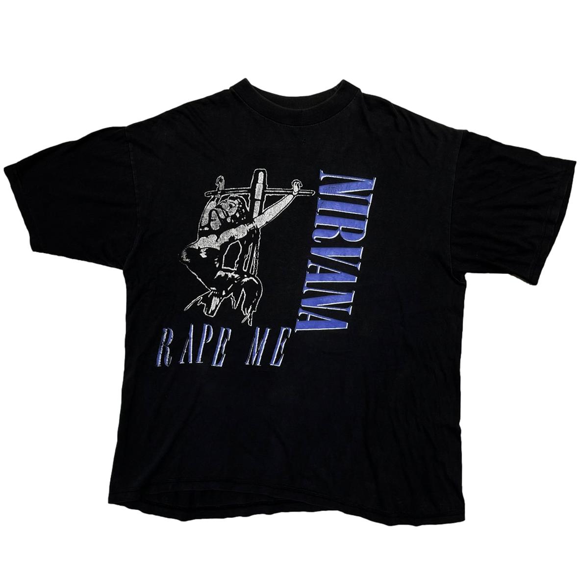NIRVANA BOOTLEG IN UTERO BLACK FITS XL