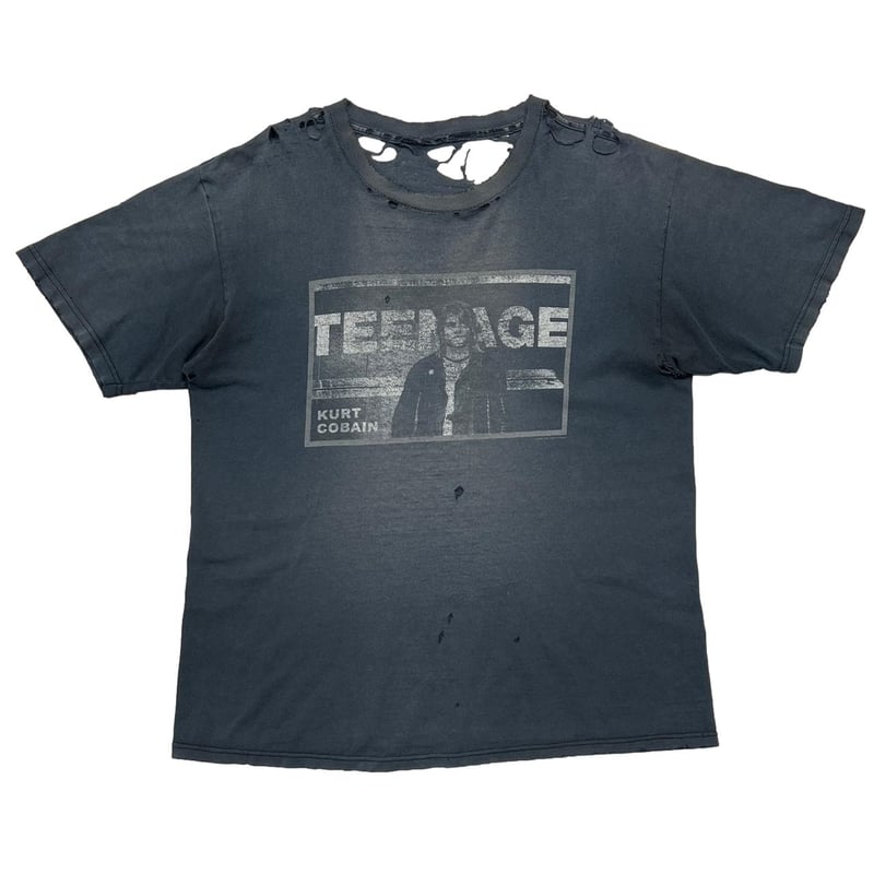 NIRVANA KURT COBAIN TEENAGE FITS LARGE 6343 | g
