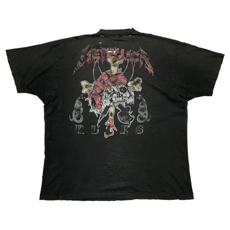 METALLICA BOOTLEG WORLD TOUR 91-92 RULES FITS XL 6877