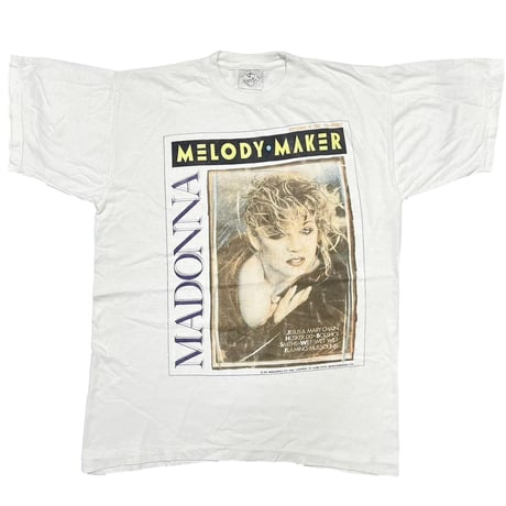 MADONNA 1990 MELODY MAKER WHITE ACME LARGE 3819