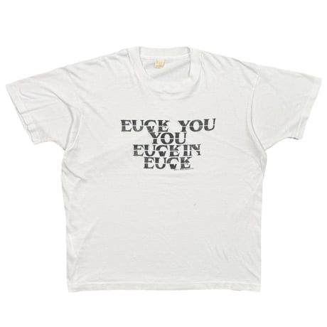 greatLAnd fuck love shirt / new vintage SCREEN STARS XL 6040