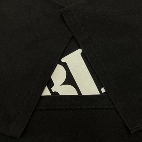 PUBLIC ENEMY LOGO TEE BLACK WHITE POLYGRAM XL 9667