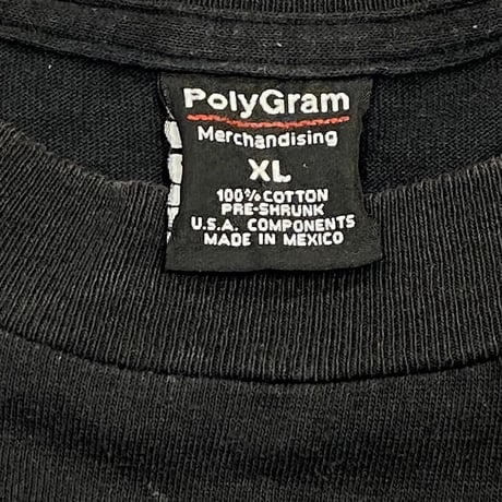 WU-TANG CLAN ALL MEMBER TEE BLACK POLYGRAM XL 1198