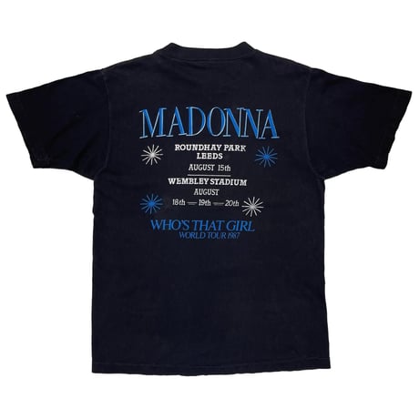 MADONNA WHO'S THAT GIRL TOUR 1987 FITS LARGE 8862