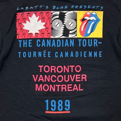 THE ROLLING STONES 1989 THE CANADIAN TOUR SCREEN STARS LARGE 6653