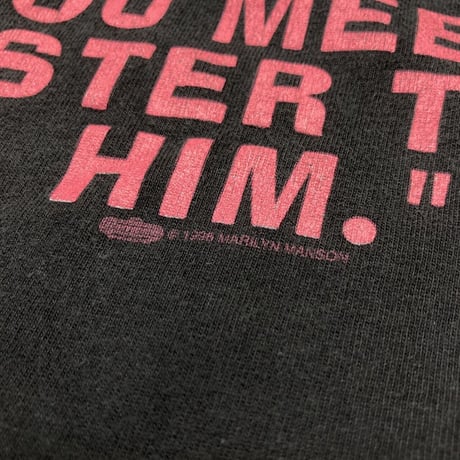 MARILYN MANSON IF YOU MEET YOUR MASTER TODAY TEE WINTERLAND XL 9779