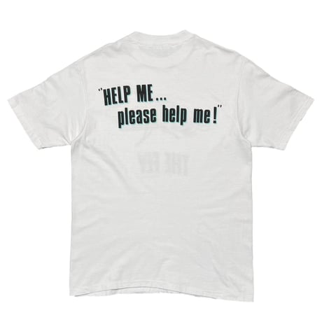 THE FLY 1986 WHITE HANES LARGE 7264