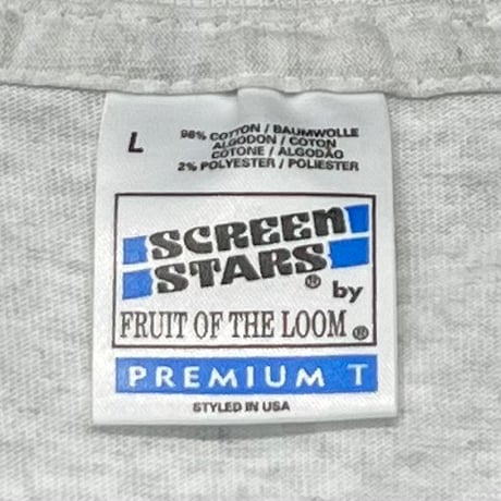 oasis BE HERE NOW 1997 HEATHER GREY SCREEN STARS LARGE 1795