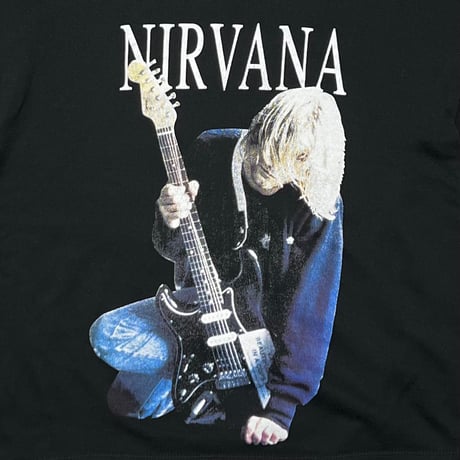 NIRVANA KURT COBAIN MEMORIAL BOOTLEG HOODIE EURO LARGE 4639