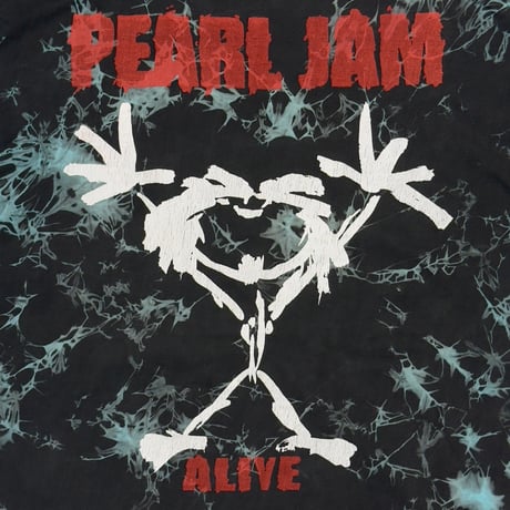 PEARL JAM ALIVE BOOTLEG TIEDYE FITS L-XL 0514