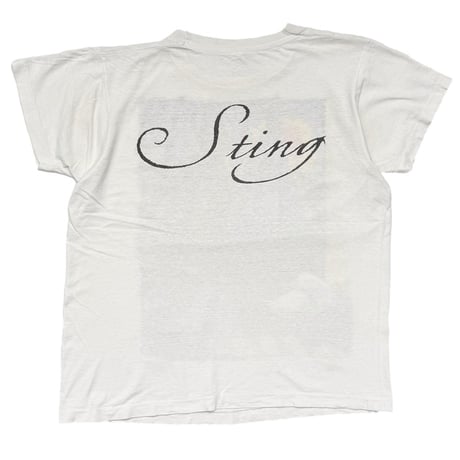 STING DOUBLE SIDE PRINT THE SOUL CAGES WHITE FITS LARGE 3217