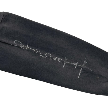 RAMMSTEIN SEHNSUCHT SWEAT HOODIE FADED BLACK FITS XL 7154