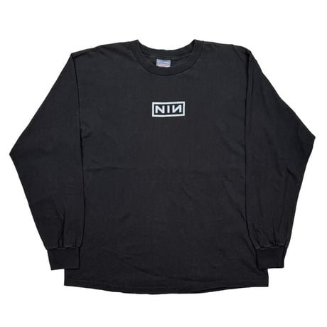 NINE INCH NAILS BOX LOGO BACK ANMONITE ALL SPORT XL 0145