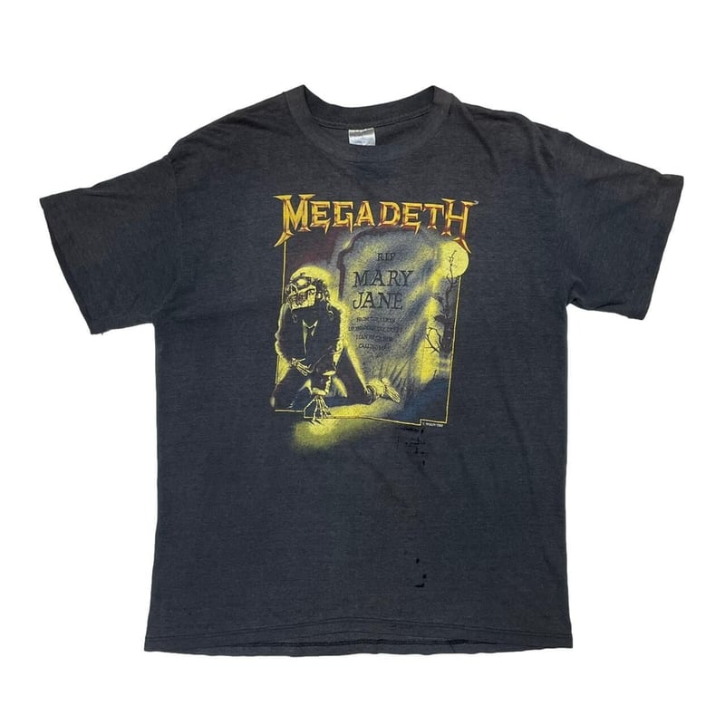 MEGADETH RIP MARY JANE TEE 1988 SPRING FORD XL