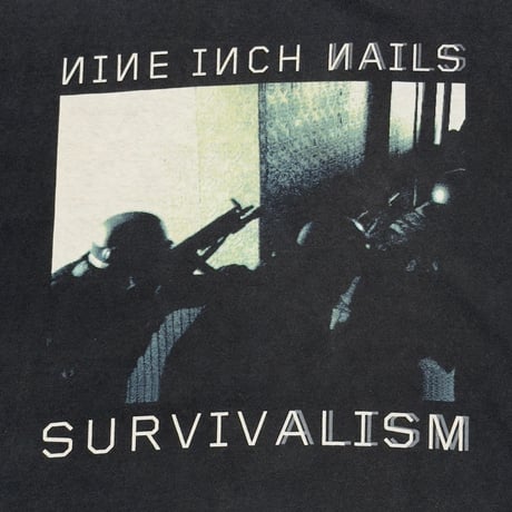 NINE INCH NAILS SURVIVALISM giant FITS LARGE 0694
