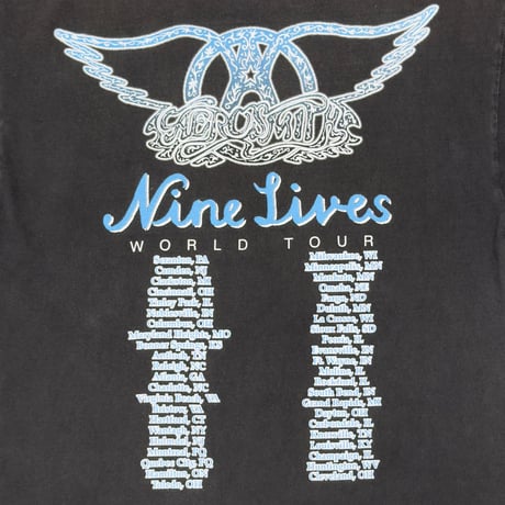 AEROSMITH 1997 Nine Lives WORLD TOUR TULTEX LARGE 1827