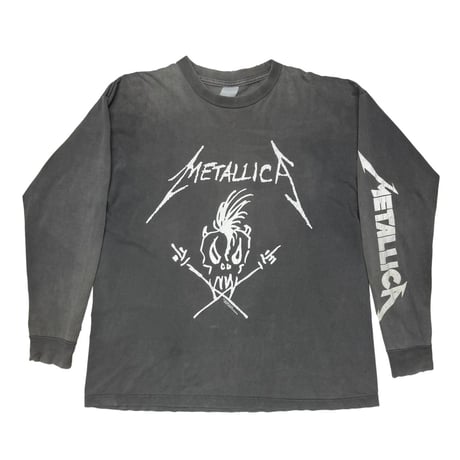 METALLICA NOWHERE ELSE TO ROAM EUROPE '93 LS FADED BLACK FITS XL 6835