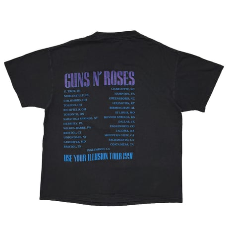 GUNS N' ROSES USE YOUR ILLUSION 2 BLUE BROCKUM XL 4691