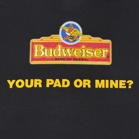 Budweiser 3 FROGS YOUR PAD ON MINE? CHANGES XL 6935