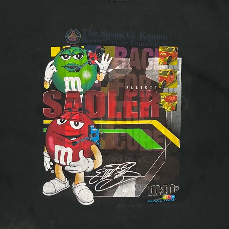 MORE SALE] m&m's NASCAR OVP DOUBLE SIDE LARGE