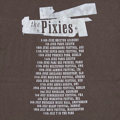 THE PIXES Doolittle TOUR BROWN JERZEES XXL 8665
