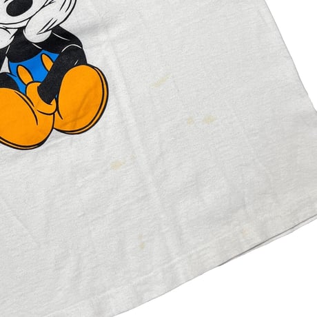 DISNEY VINTAGE MICKEY MOUSE LINK PRINT WHITE FITS XL 9108