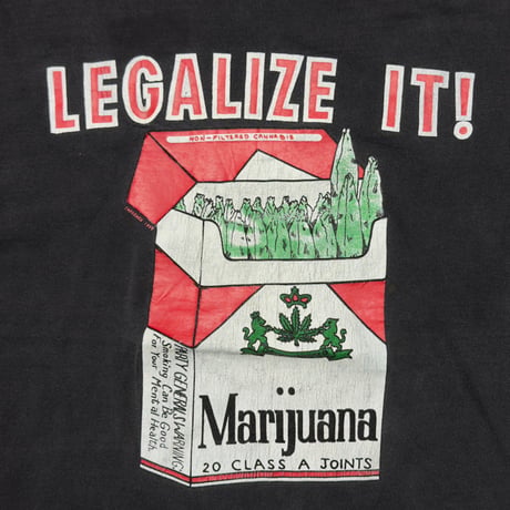 OLD & VINTAGE MARIJUANA 1993 LEGALIZE IT ! HANES XL 9042
