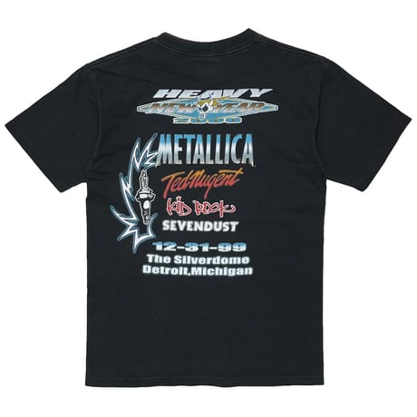 METALLICA HEAVY NEW YEAR 2000 GIANT FITS MEDIUM 3918