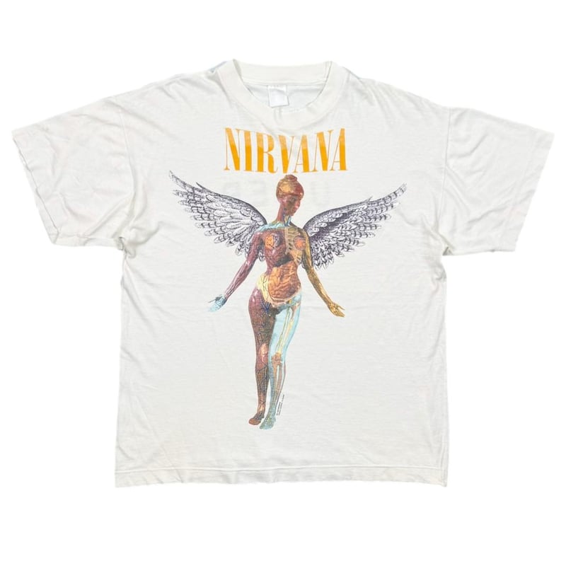 NIRVANA IN UTERO BRIGHT GREEN XL 9925 | greatLA
