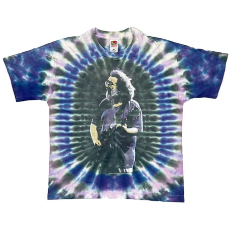 Jerry Garcia 1995 MEMORIAL TIE DYE FRUIT OF THE LOOM LARGE 9397