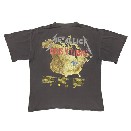 METALLICA x GUNS N' ROSES 1992 TOUR BROCKUM LARGE 9489