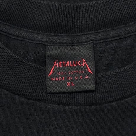 METALLICA UNFORGIVEN METALLICA TAG XL 6732