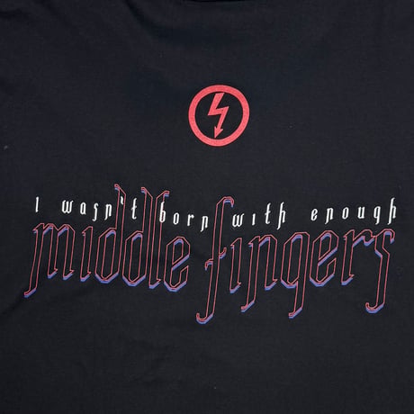 MARILYN MANSON MIDDLE FINGER MANSON TAG XL 8072