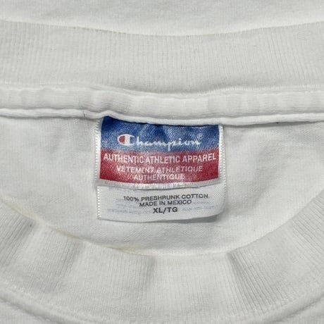 OLD & VINTAGE Apple LOGO BOOTLEG WHITE Champion XL 8005