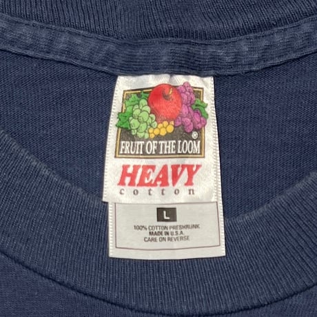 FRIENDS MOVIE PROMO LOGO DARK BLUE FRUIT OF THE LOOM LARGE 5443