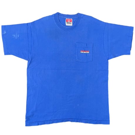 Marlboro UNLIMITED COYOTE POCKET TEE BLUE FITS L-XL 9