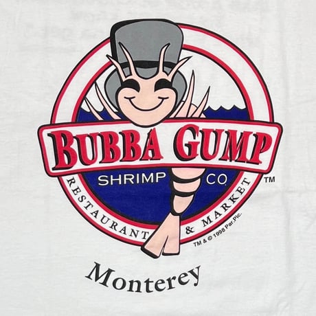 [MORE SALE] BUBBA GUMP 1998 BUBBA GUMP SHRIMP CO. MONTEREY WHITE XL 5550