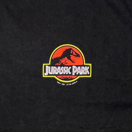 JURASSIC PARK LOGO DOUBLE SIDE HANES XL 4710