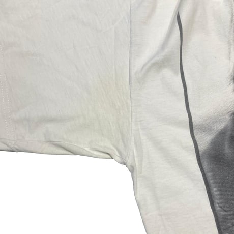 NIRVANA KURT COBAIN MEMORIAL MONOCHROME FACE WHITE EURO LARGE 8543