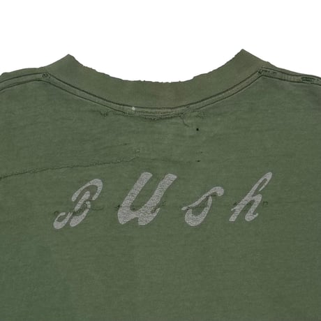 BUSH FACE PORTRAIT GREEN FITS LARGE 0703