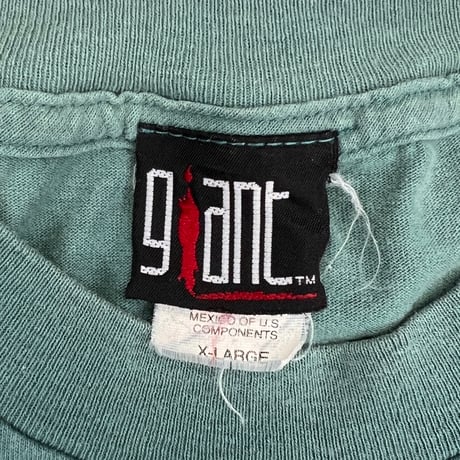 NIRVANA 1997 KURT COBAIN PORTRAIT FADED GREEN GIANT XL 2198