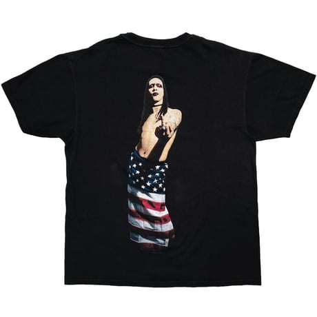 MARILYN MANSON 1998 HELLO MY NAME IS STEDMAN BY HANES LARGE 3545